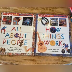Vintage 1995 Two-Can First Encyclopedias From Scholastic Inc.